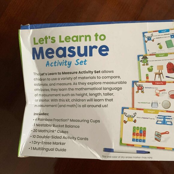 Hand2mind Let's Learn To Measure Activity Set - Picture 8 of 9